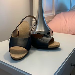 Black Open toe Sandal